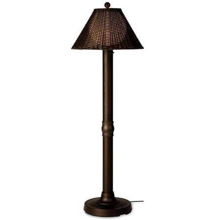 Brilliantbulb Bronze Floor Lamp - Walnut Shade BR1600239